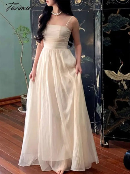 Midi Dress Women Elegant Summer New Fashion Evening Party Vintage Female Slim Clothes Ladies Vestidos Korean Satin Dresses