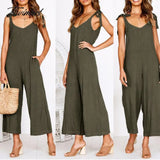 Tavimart European And American Summer New Women’s Casual Solid Color Strapless Backless Loose