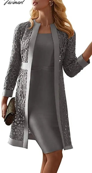 TAVIMART  -  PU Leather Party Dresses For Women Night Sleeveless Split Long Dress Fall Winter Y2K Clothes 2024 Fashion Outfits