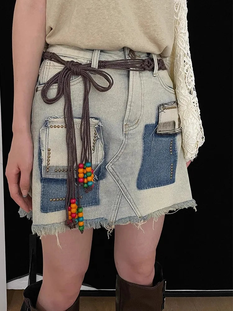 TAVIMART - Ethnic Style Dopamine Bead Tassel Waist Rope For Women Retr ...
