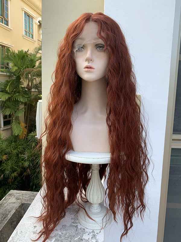 TAVIMART  -  Beautiful Long Hair Curly Wig for Women Realistic Wigs