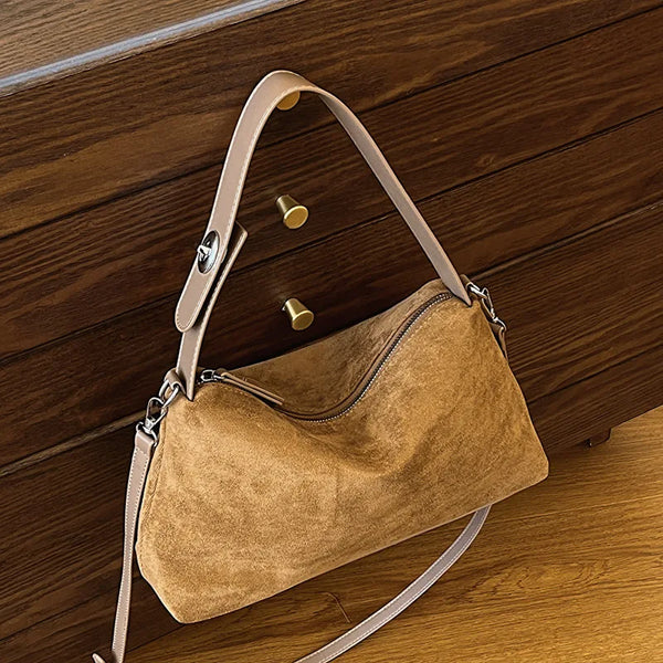 TAVIMART  -  Retro frosted women handbag women bag new fashion high-quality shoulder bag crossbody bag