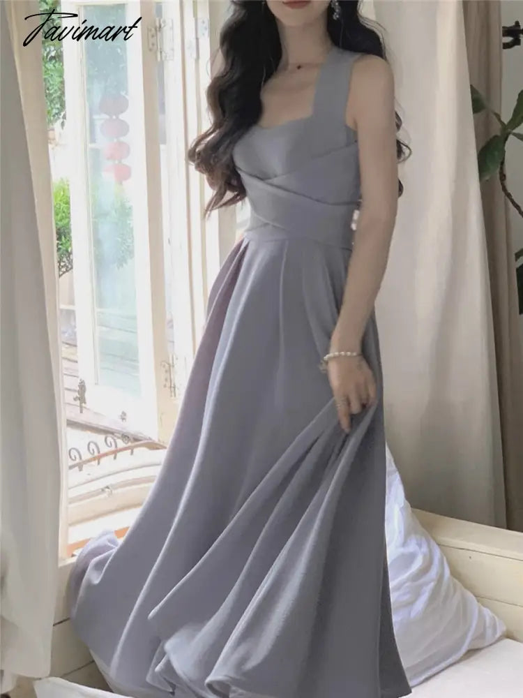Midi Dress Women Elegant Summer New Fashion Evening Party Ladies Slim tavimart Midi Dress Women Elegant Summer New Fashion Evening Party Ladies Slim tavimart