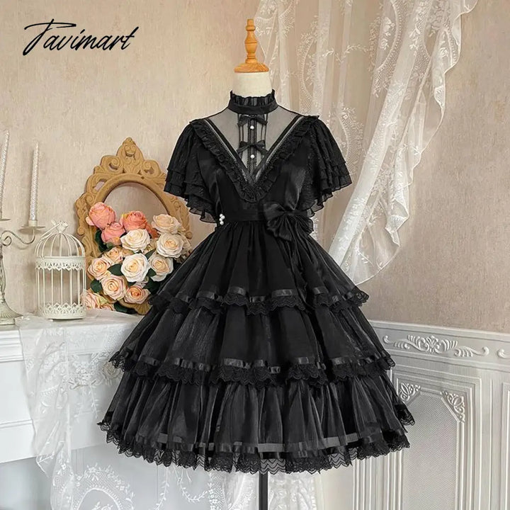 angelic pretty black dress Y'all wanted to see the angelic pretty dress I dyed in a coord so here it is in a casual coord : r/Lolita