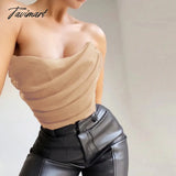 Tavimart Corset Top Y2K Women New Arrivals Floral Sexy Yellow Female Crop For Party Club Double
