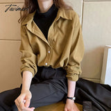 Tavimart Elegant Long Sleeve Casual Shirt Top Women Autumn Winter Solid Color O Neck Sweet Vintage