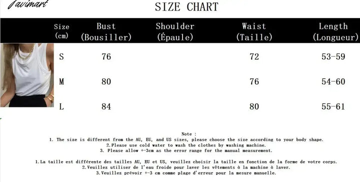 Tavimart - Irregular Solid Color Tank Tops Women 2024 New Summer Chic Simple O - Neck Sleeveless