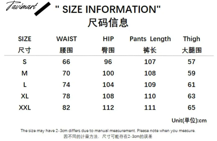 Tavimart Jeans For Women High - Waisted Straight Casual Pants Irregular Pocket Cargo Mopping