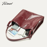 Tavimart Korean Vintage Tote Bag For Women Luxury Designer Handbag Purses 2024 New In Pu Oil Wax