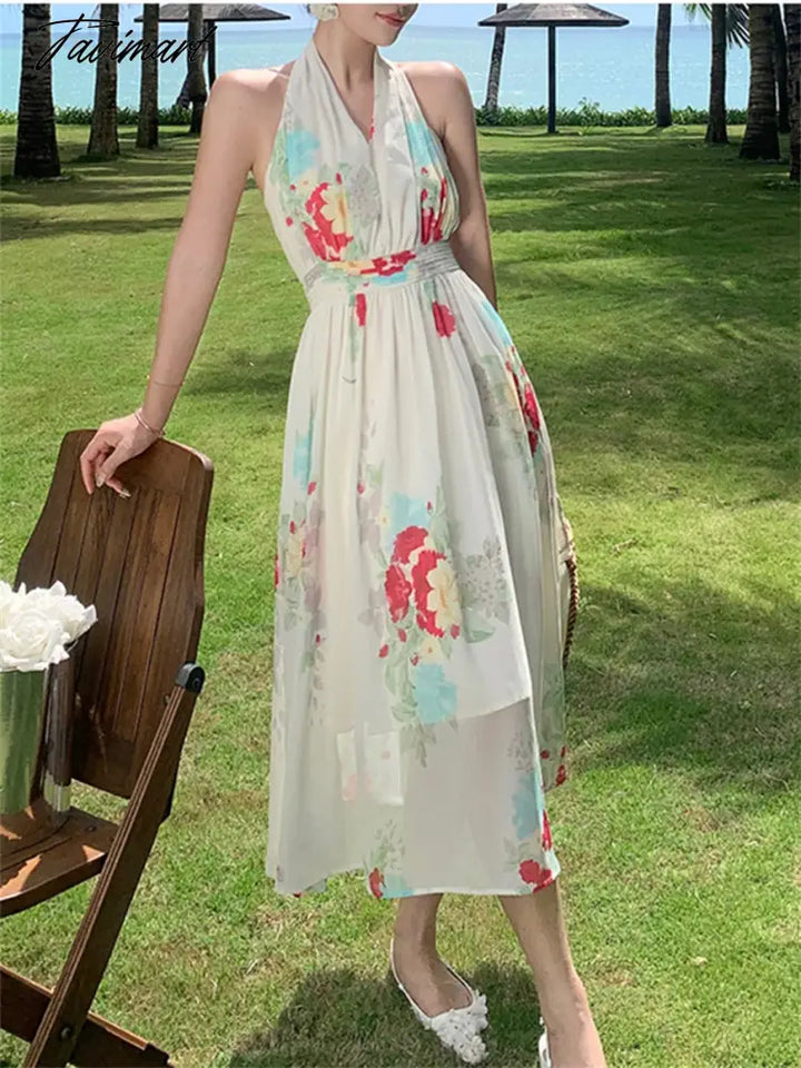 Tavimart Midi Dress Woman Summer New Elegant Sundress Lady Fashion Sex tavimart Tavimart Midi Dress Woman Summer New Elegant Sundress Lady Fashion Sex tavimart