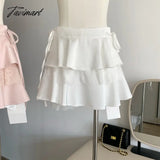 Tavimart - New Summer Fluffy Skirt For Women High Waist A - Line Design Cake Unique Sensual Sexy