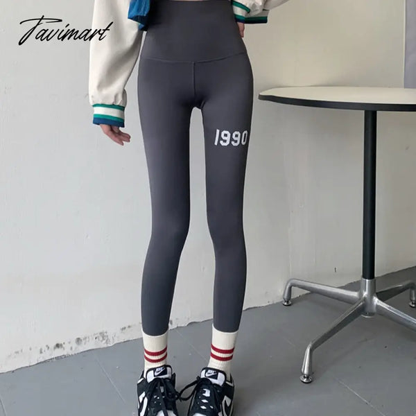 Tavimart Sexy Seamless Gym Sport Leggings Women Black Grey Khaki Ladies Yoga Pants High Waist Push