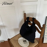 Tavimart Soft Cloud Shoulder Bag Large Cloth Clutch Tote Polyester Fiber Handbag Messenger Bags For