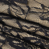 Tavimart Vintage Black Lace Corset Top Women Sexy Backless Zipper Tube Busiter Elegant Y2K High