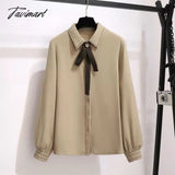 Tavimart Woolen Coat Three - Piece Jacket Blouse Short Skirt Plus Size Women Streetwear Autumn