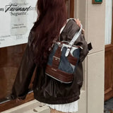 Tavimart Y2K Bag Fashion Trendy Bucket High - Capacity Winter Subculture Shoulder Bags Vintage Cool